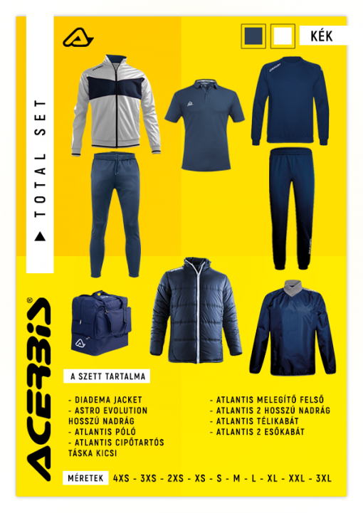 Acerbis Total csomag kék